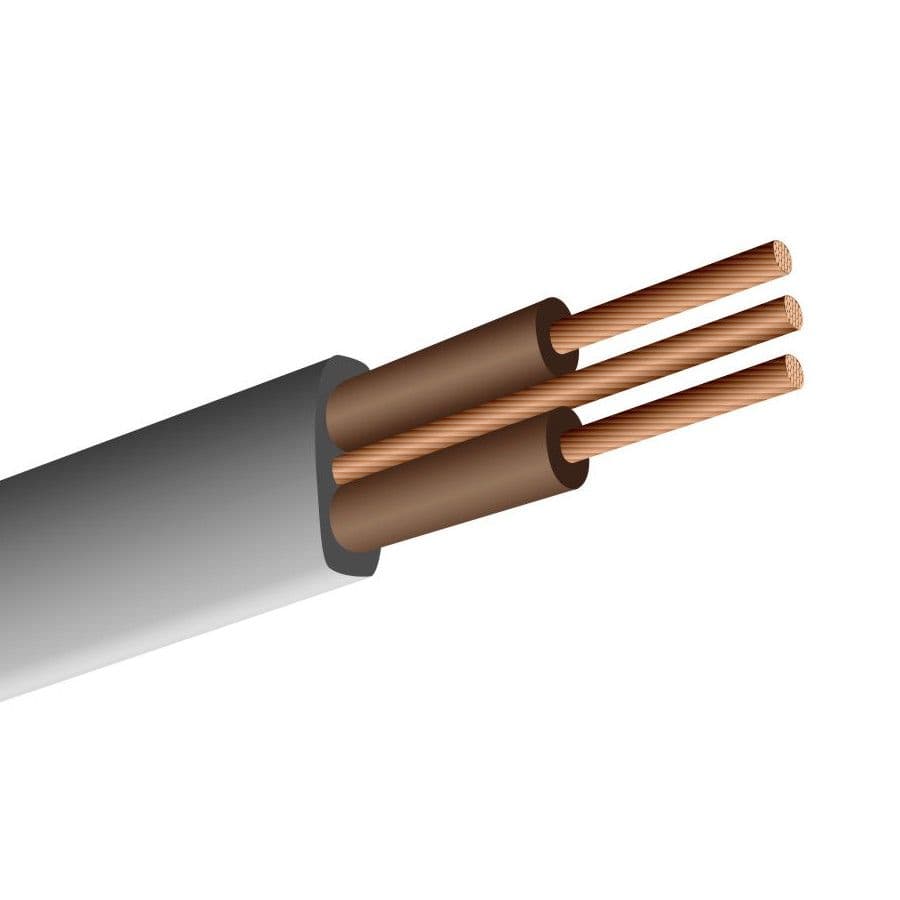 Doncaster Cable Flat Twin & Earth 1.5mm Double Brown - 100m Drum