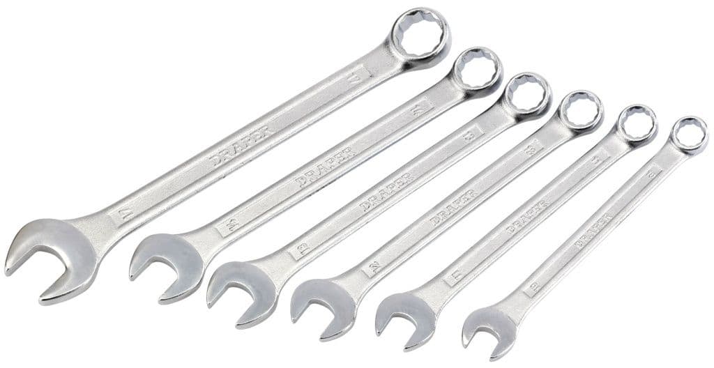 Draper Metric Combination Spanner Set - 6 Piece
