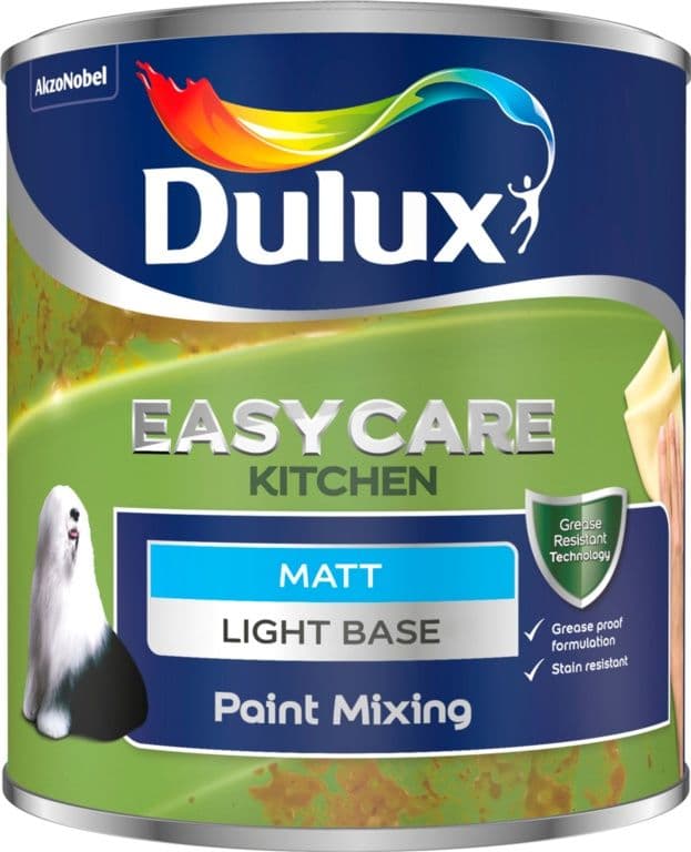 Dulux Colour Mixing Kitchen Matt Base 1L - Light
