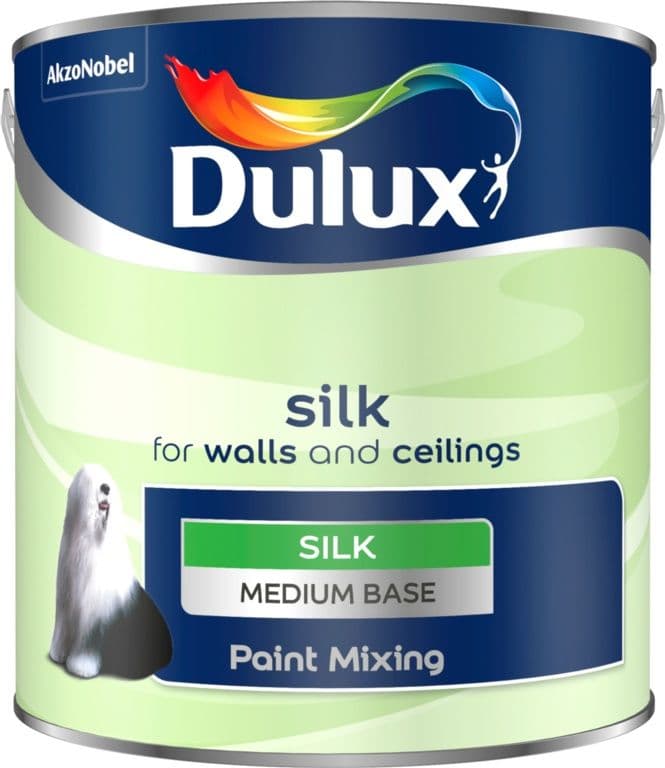 Dulux Colour Mixing Silk Base 2.5L - Medium