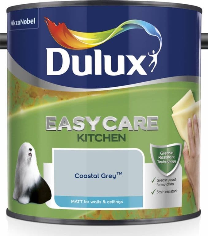 Dulux Easycare Kitchen Matt 2.5L - Coastal Grey