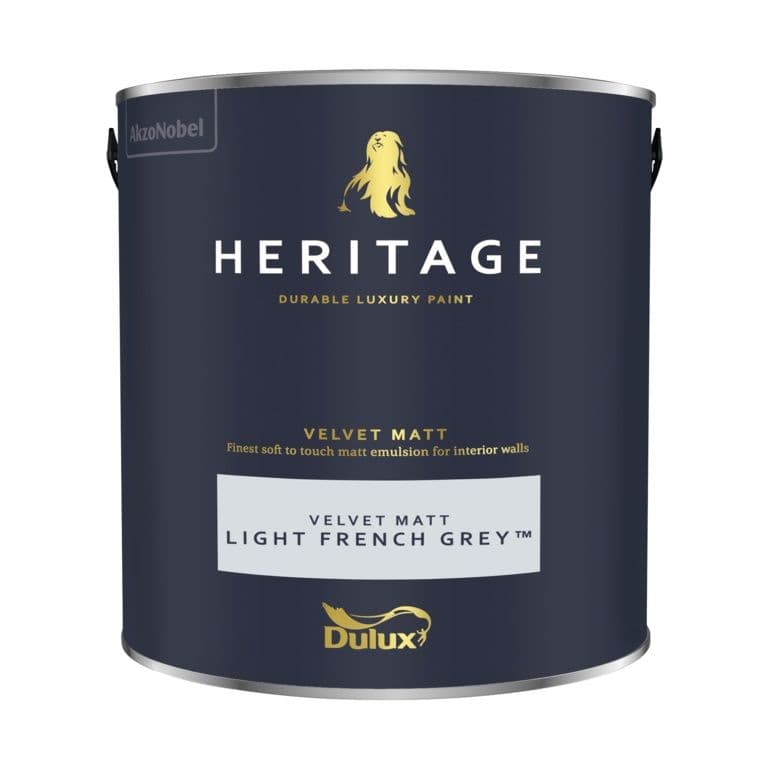 Dulux Heritage Matt 2.5L - Light French Grey