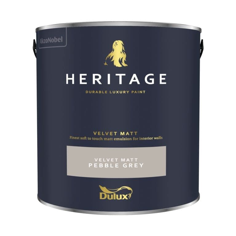 Dulux Heritage Matt 2.5L - Pebble Grey