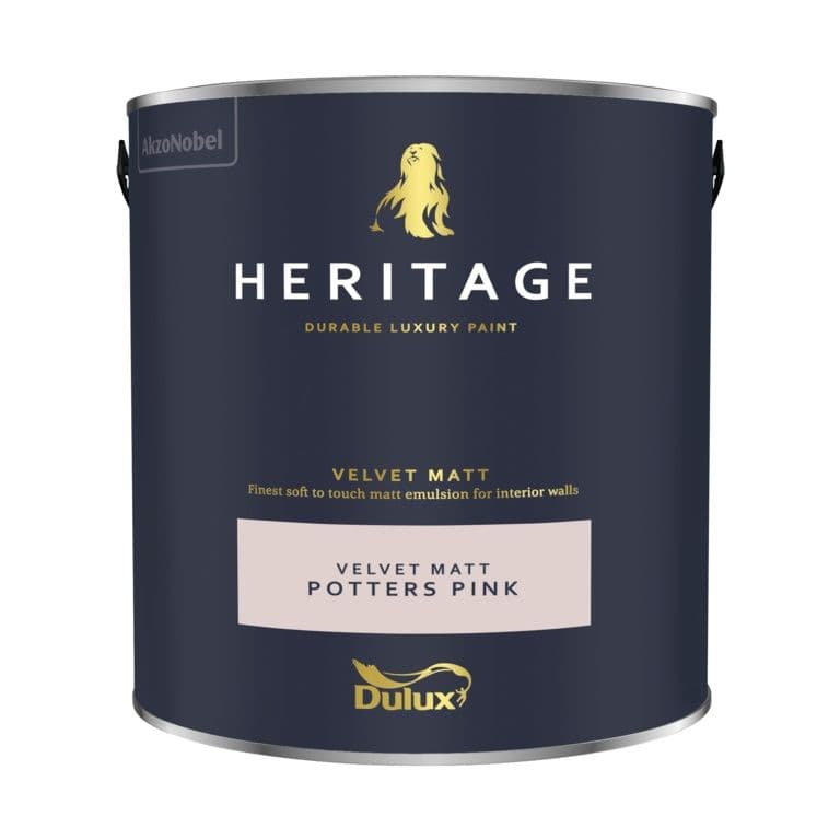Dulux Heritage Matt 2.5L - Potters Pink