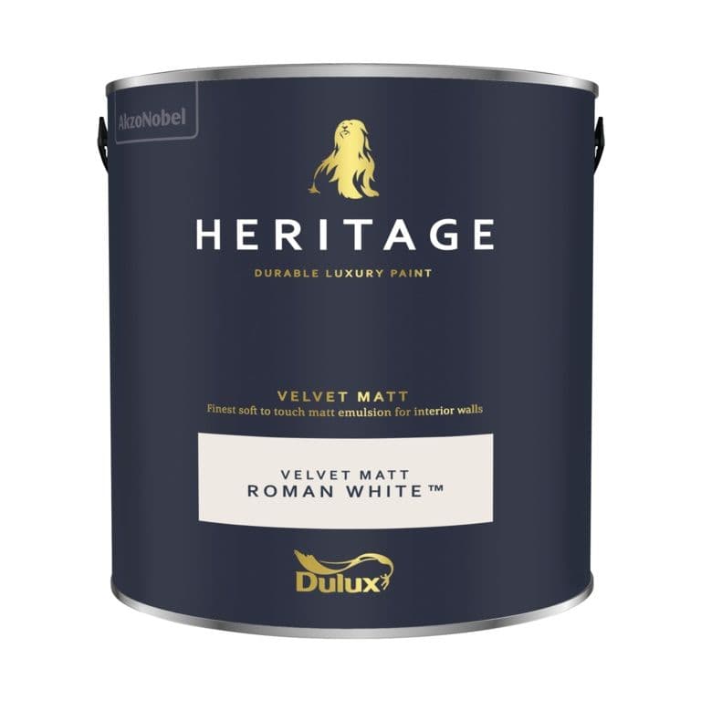 Dulux Heritage Matt 2.5L - Roman White