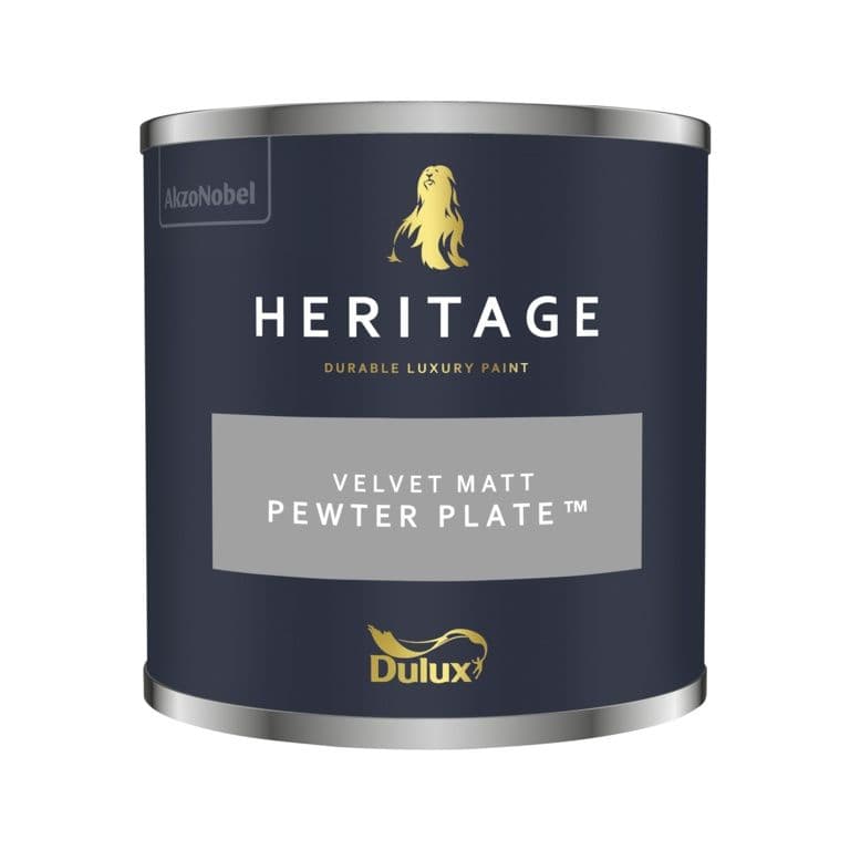 Dulux Heritage Tester 125ml - Pewter Plate