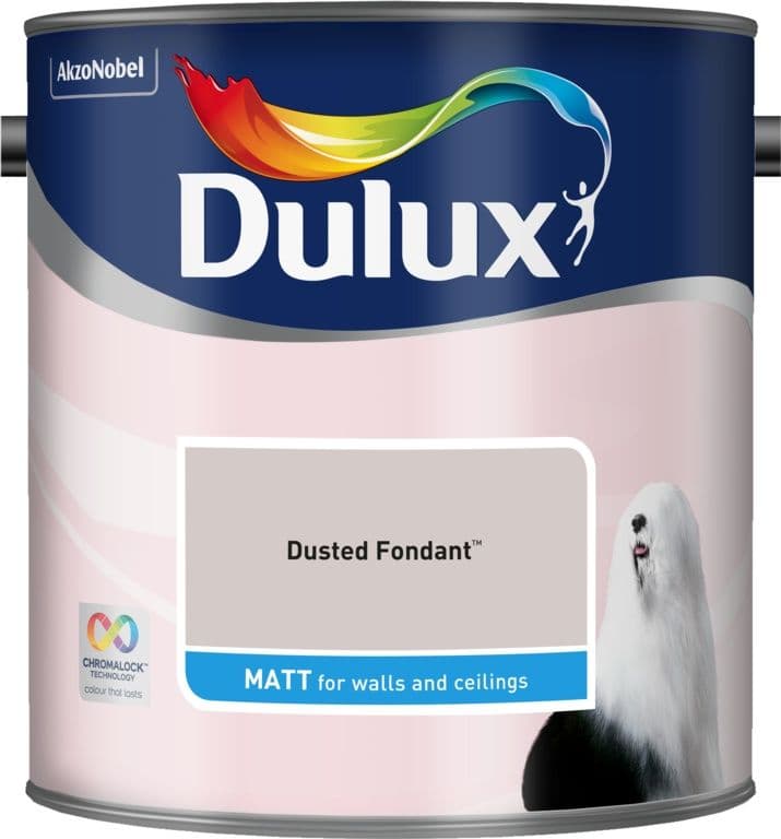 Dulux Matt 2.5L - Dusted Fondant