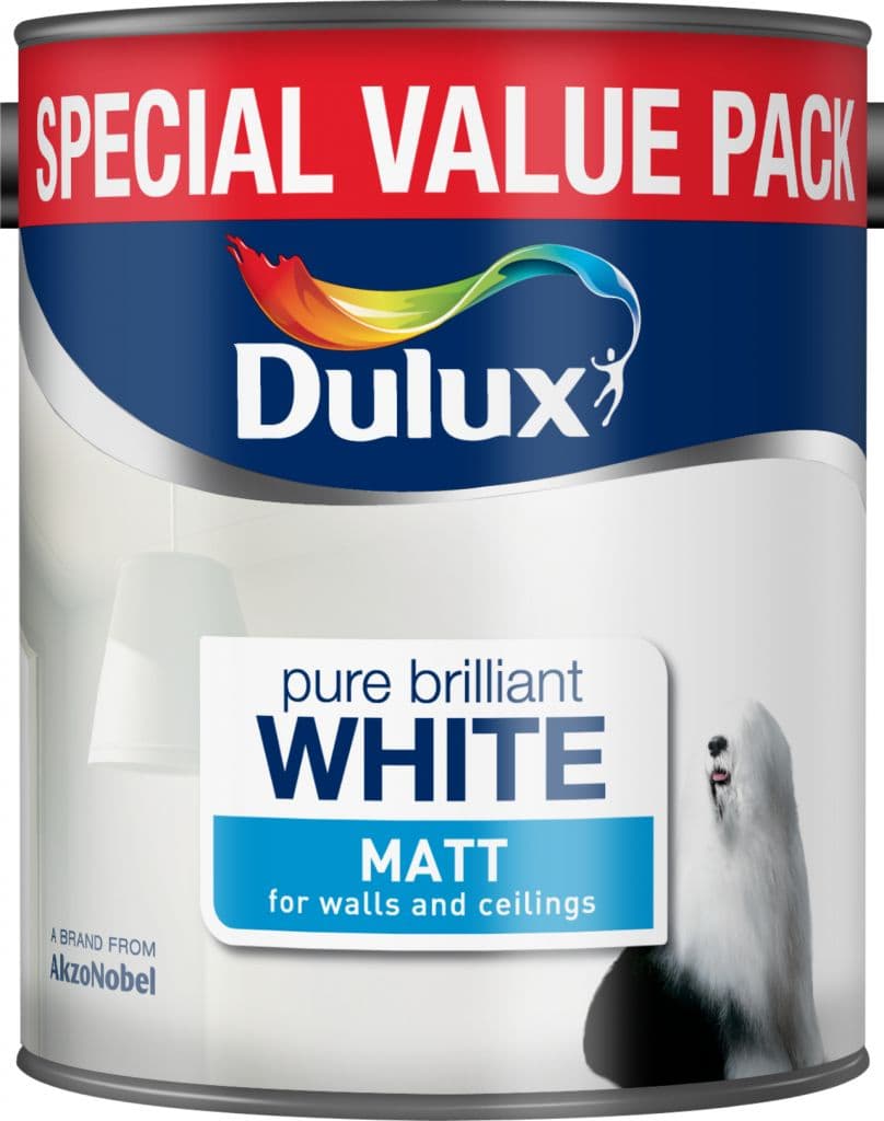 Dulux Matt 3L - Pure Brilliant White