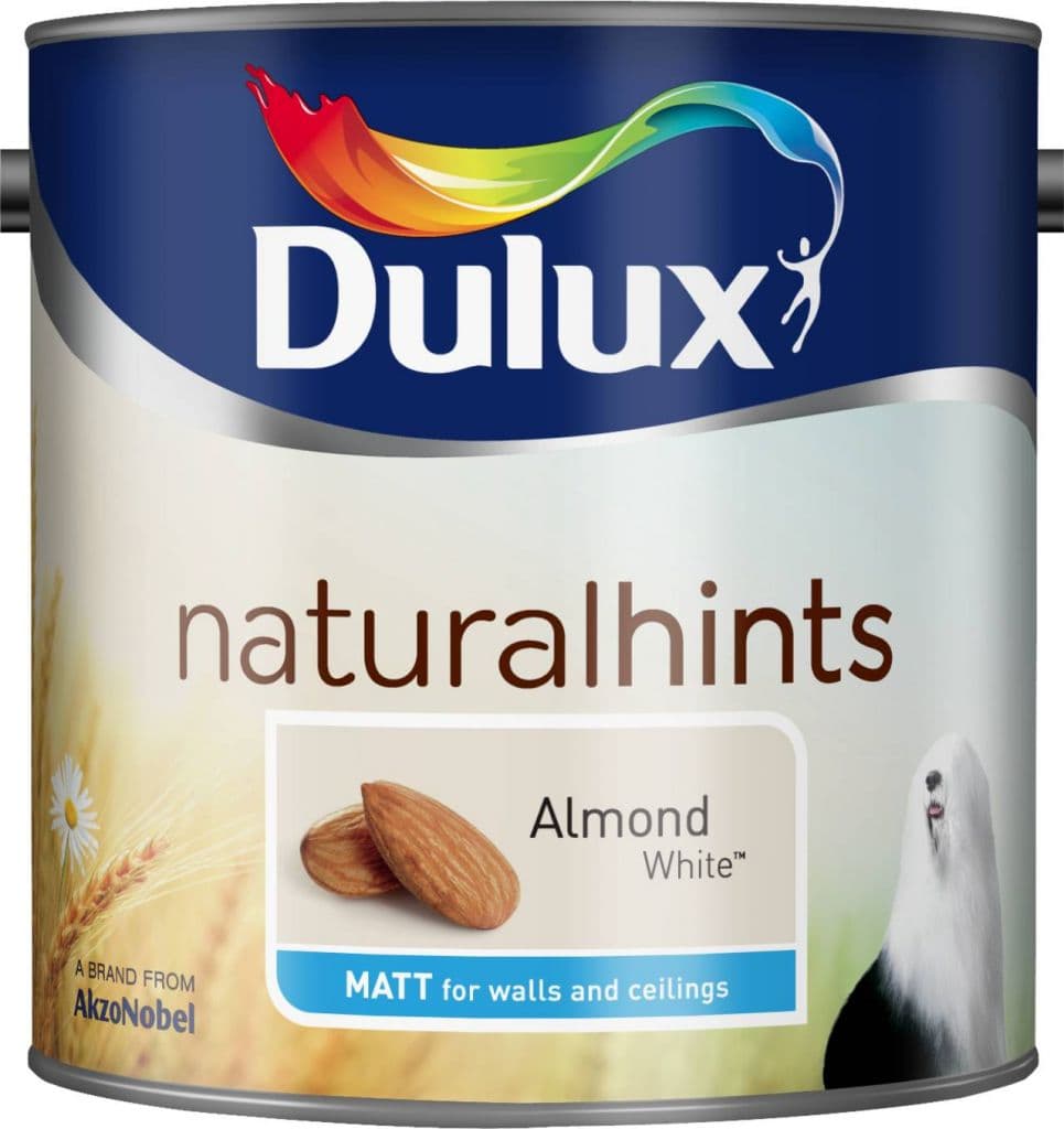 Dulux Natural Hints Matt 2.5L - Almond White