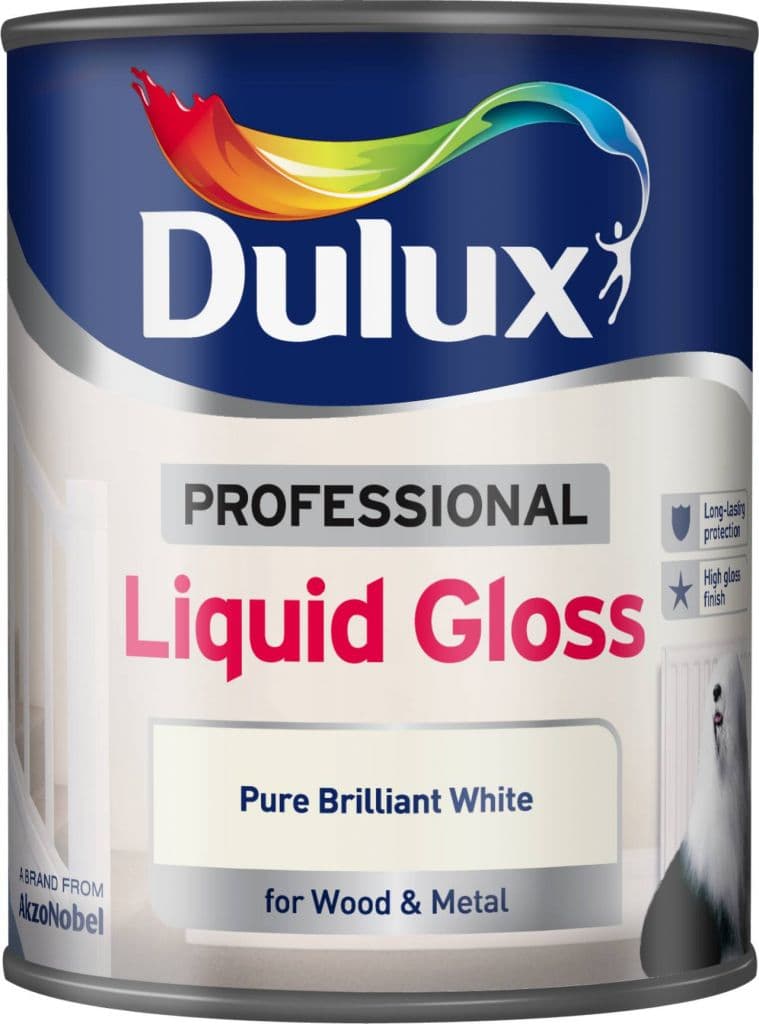 Dulux Professional Liquid Gloss 750ml - Pure Brilliant White