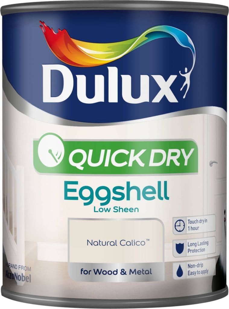 Dulux Quick Dry Eggshell 750ml - Natural Calico