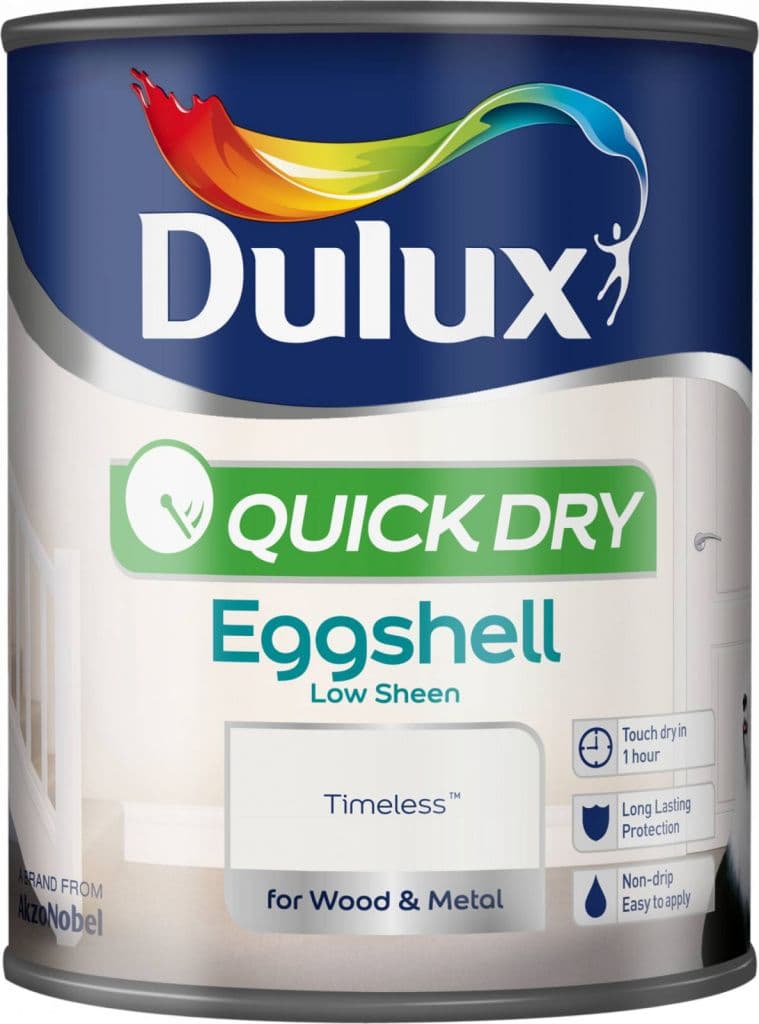Dulux Quick Dry Eggshell 750ml - Timeless