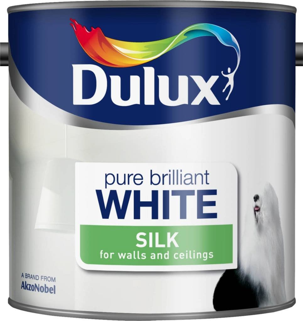 Dulux Silk 2.5L - Pure Brilliant White