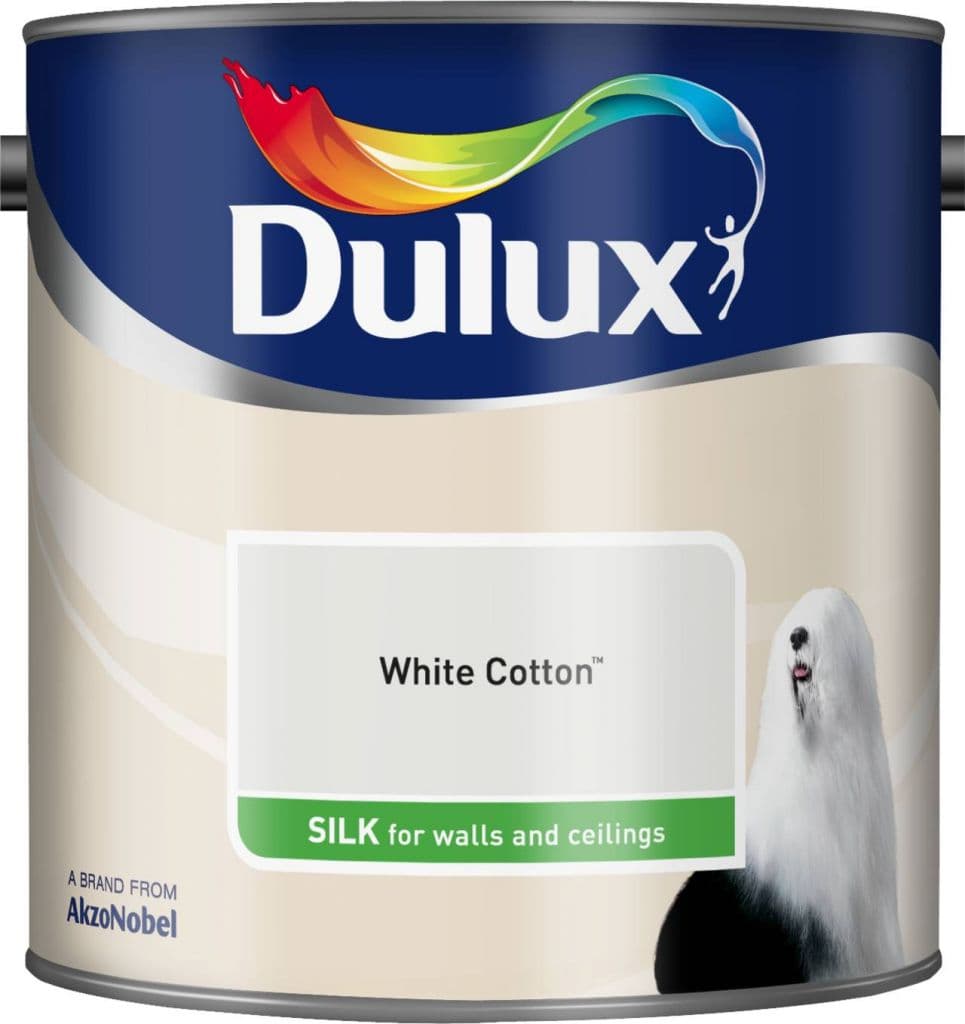 Dulux Silk 2.5L - White Cotton