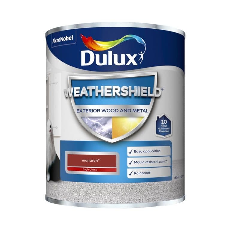 Dulux Weathershield Exterior Gloss 750ml - Monarch