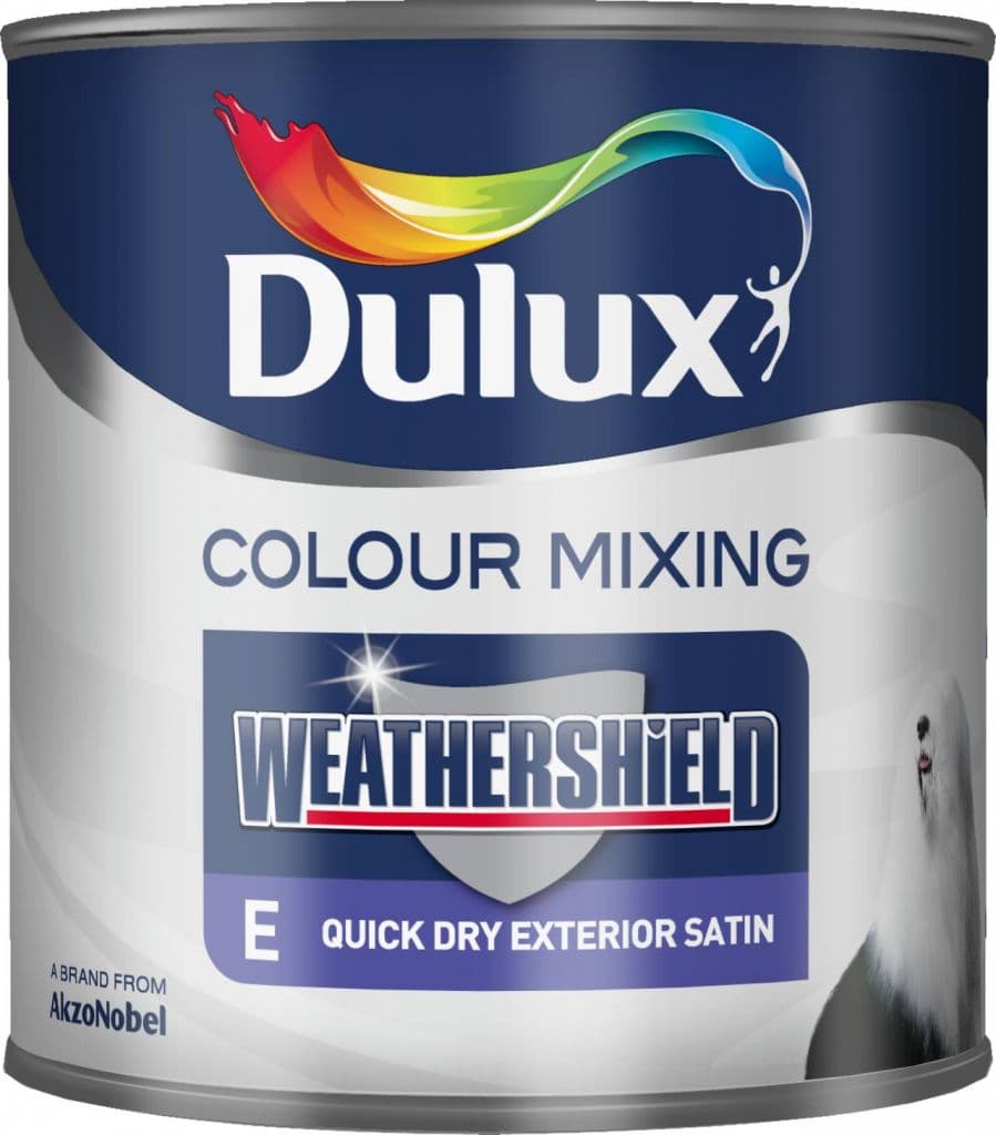 Dulux Weathershield Quick Dry Satin 1L - Extra Deep