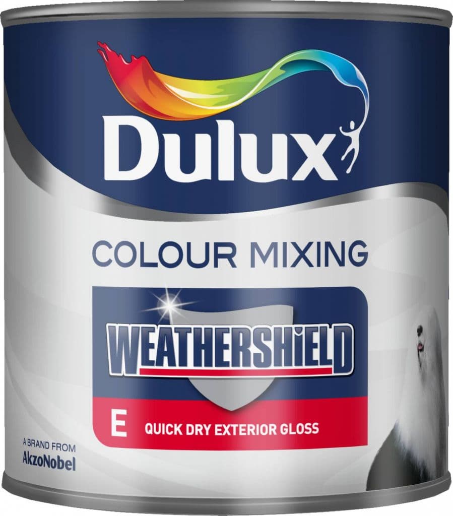 Dulux Weathershield Quick Drying Exterior Gloss 1L - Medium