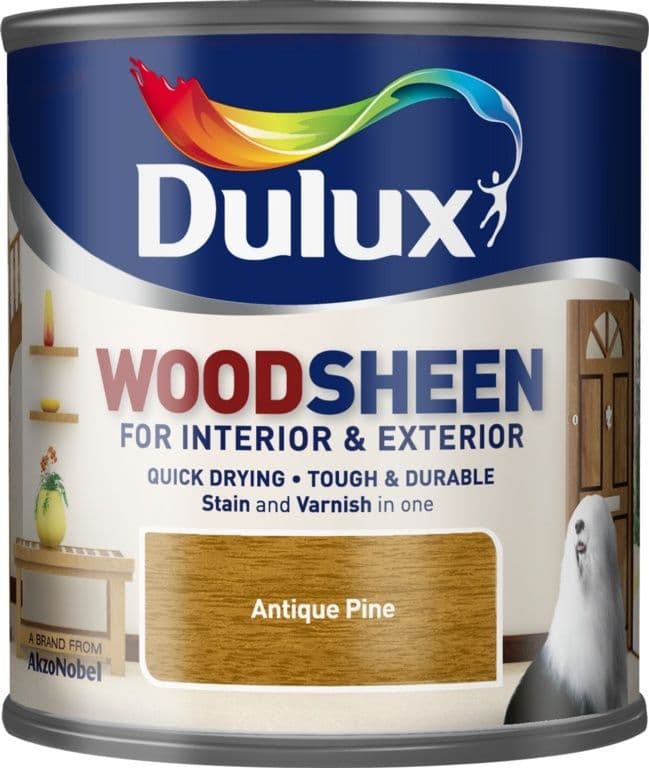 Dulux Woodsheen 250ml - Antique Pine