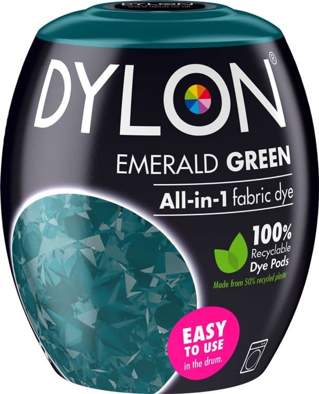 Dylon All in 1 Fabric Dye - Emerald Green