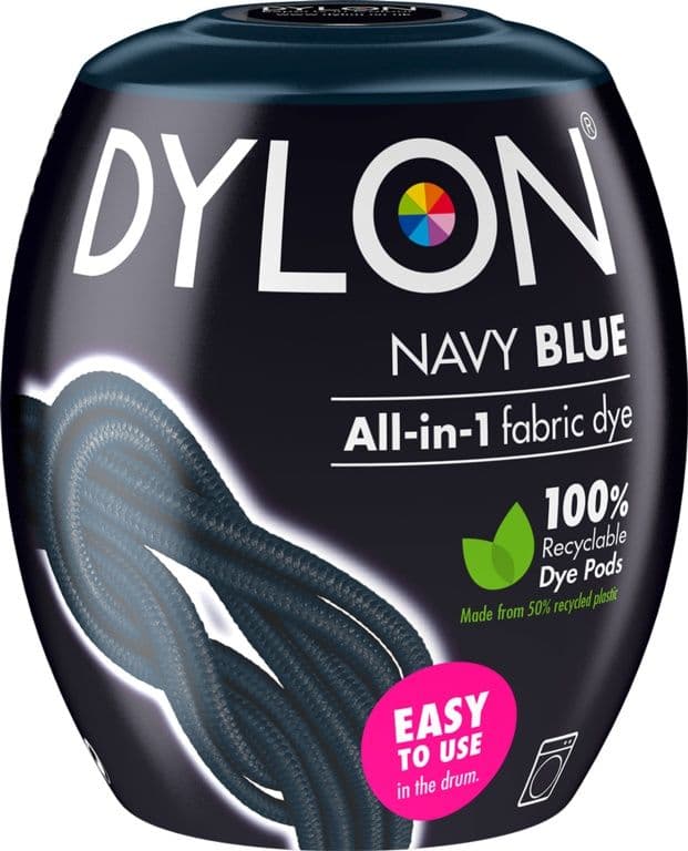 Dylon All in 1 Fabric Dye - Navy Blue