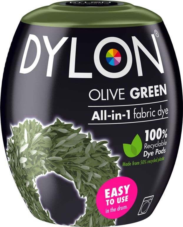 Dylon All in 1 Fabric Dye - Olive Green