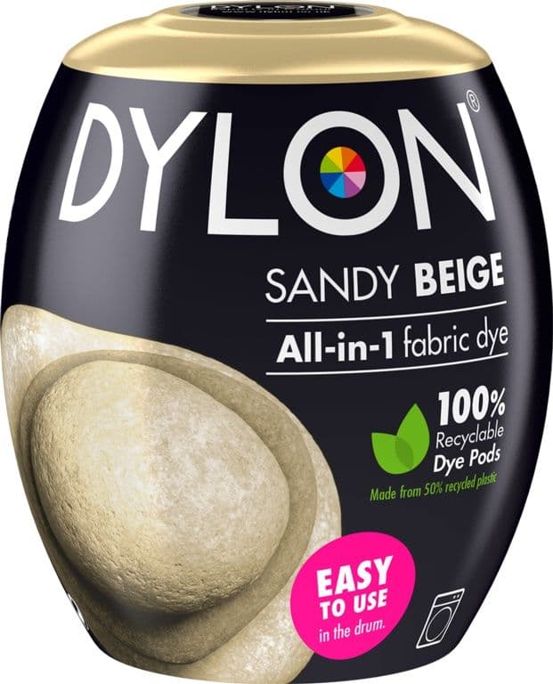 Dylon All in 1 Fabric Dye - Sandy Beige