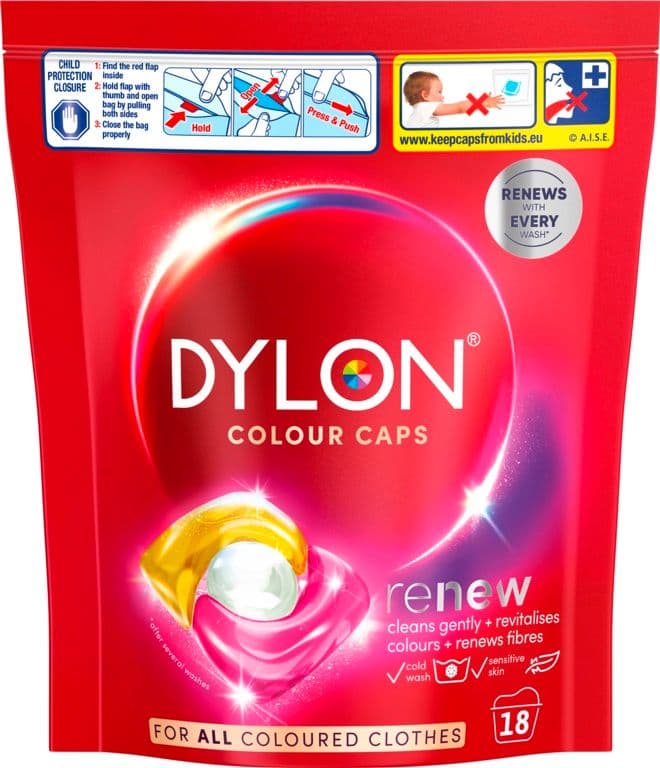 Dylon Colour Caps 18 Wash - COL18W