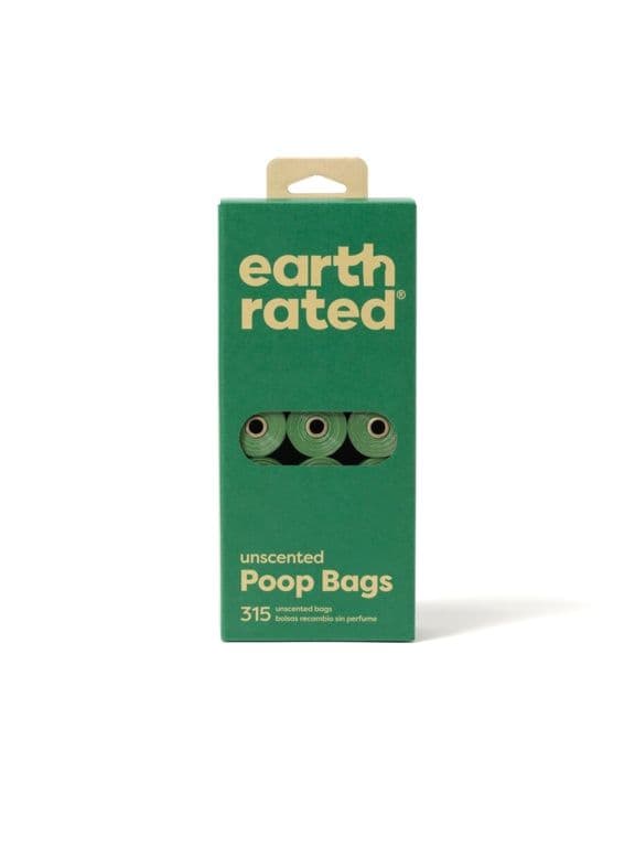 Earth Rated 315 Poop Bags - 21 Rolls Unscented