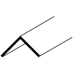 Easyfix 19mm Angle - 12 x 2.44m - White