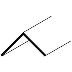 Easyfix 25mm Angle - 12 x 2.44m - White