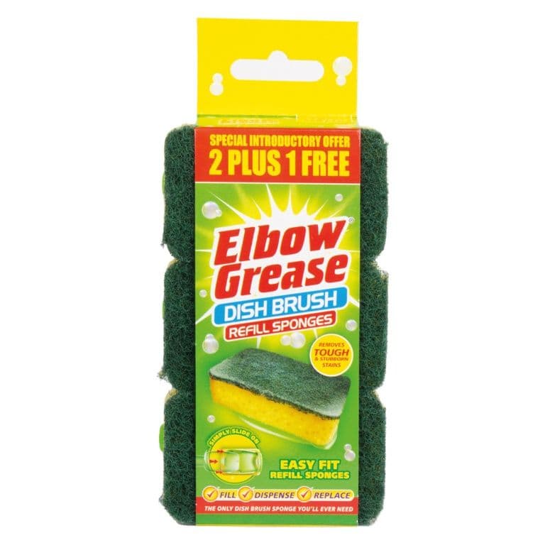 Elbow Grease Dish Brush Refill - 3 Pack