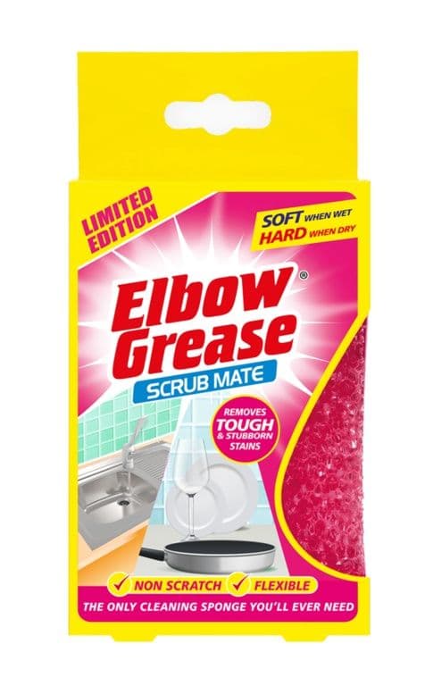 Elbow Grease Scrub Mate - Pink