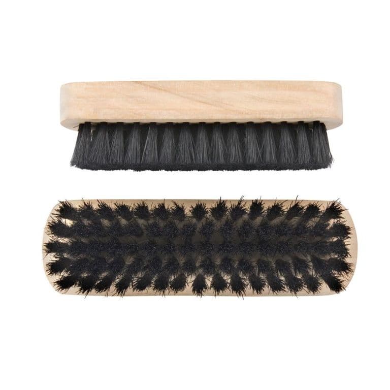 Elliott Wooden Black Shoe Brushes - Set 2