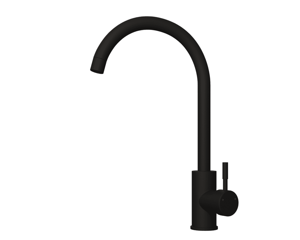 Ellsi Tivoli Kitchen Mixer Tap - Matt Black