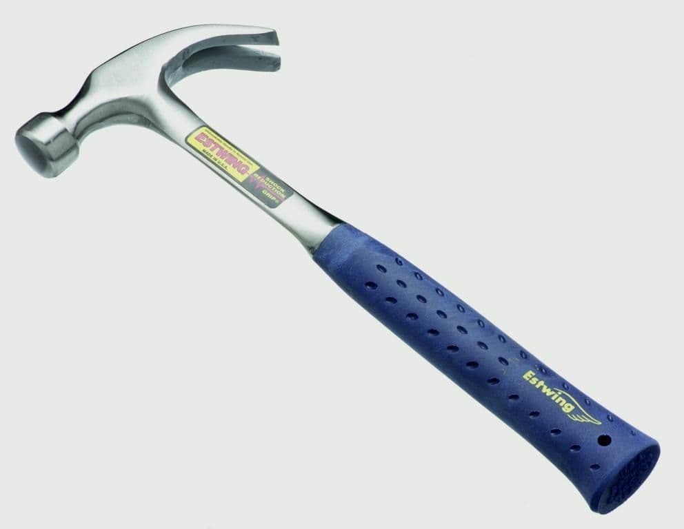 Estwing Nail Hammer - Curved Claw - 16oz (453g)