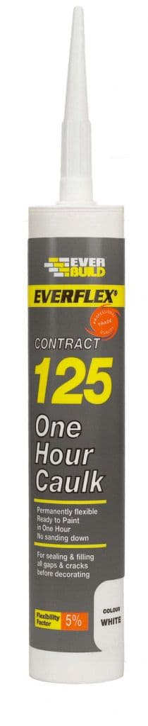 Everbuild 125 One Hour Caulk - C3 | White