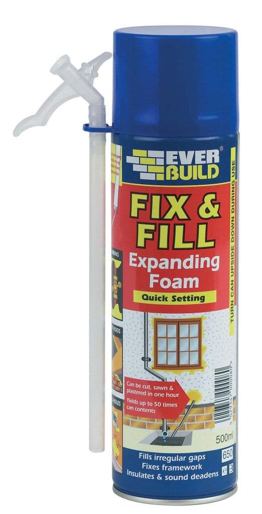 Everbuild Fix & Fill Expanding Foam - 500ML