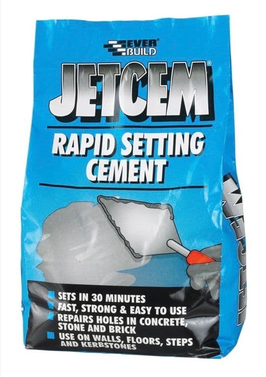 Everbuild Jetcem Rapid Setting Cement - 3kg