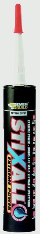 Everbuild StixAll 290ml - Crystal Clear