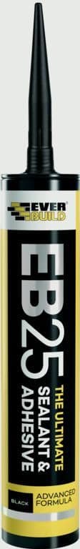 Everbuild Ultimate Sealant & Adhesive - Black 300ml
