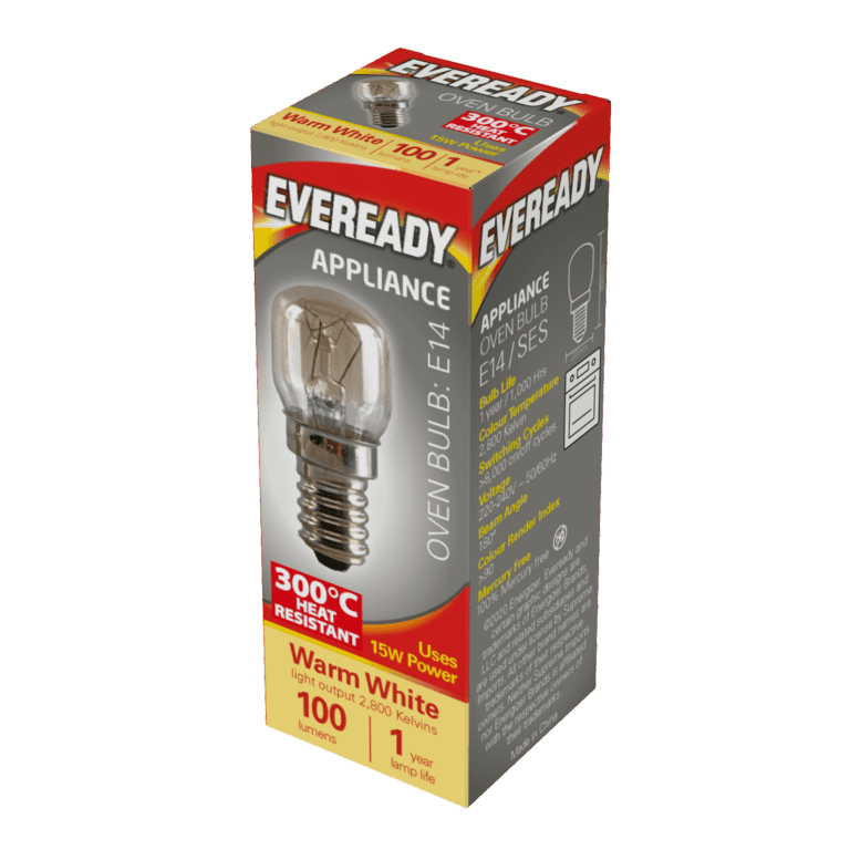 Eveready Oven Lamp Pack 10 - 15w SES