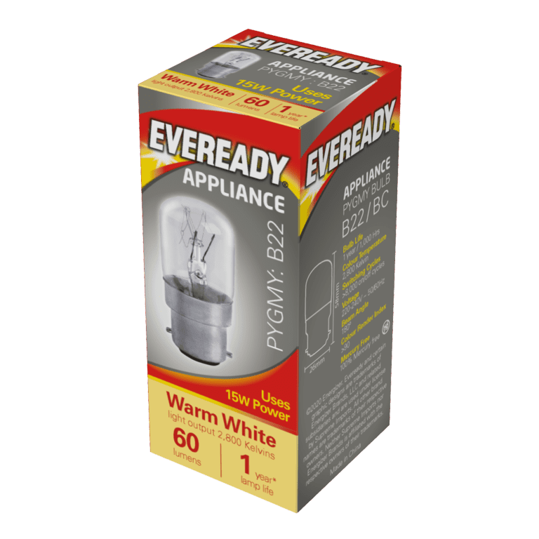 Eveready Pygmy 15W BC Clear Pack 10