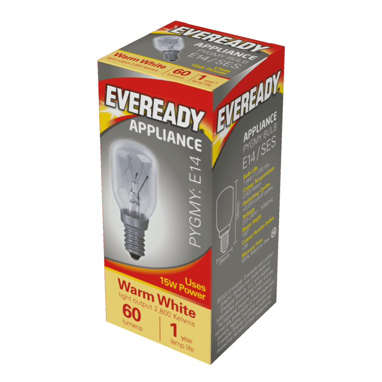Eveready Pygmy 15W SES Clear - Pack 10