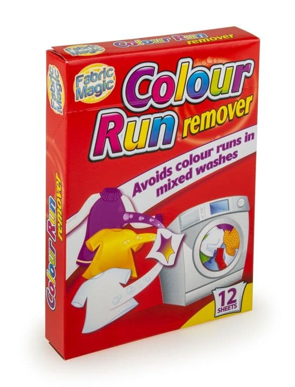 Fabric Magic Colour Run Remover - 12 Sheets