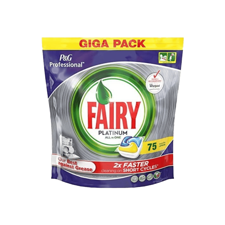 Fairy Dishwasher Tablets Platinum Pack 75 - Lemon