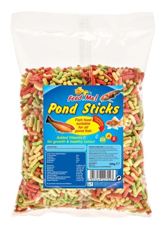 Feed Me Pond Sticks - 200g