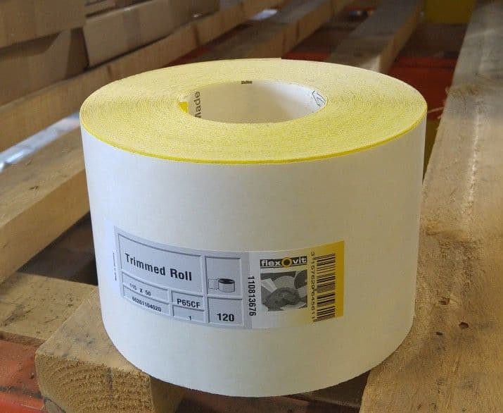 Flexovit Sanding Rolls 115x50m - P120
