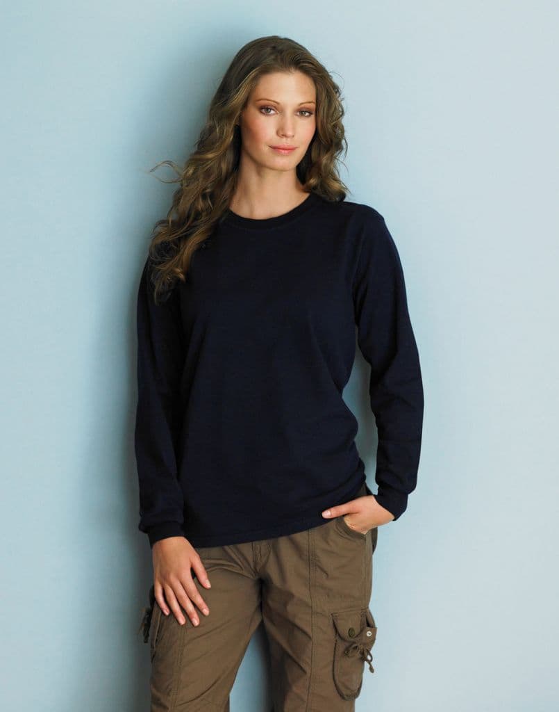 Gildan Black Heavyweight Sweat Shirt - XL