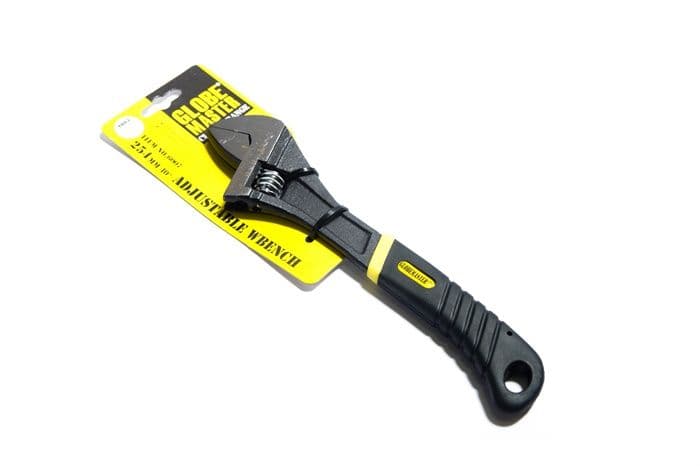 Globemaster Non Slip Adjustable Wrench - 254mm(10")