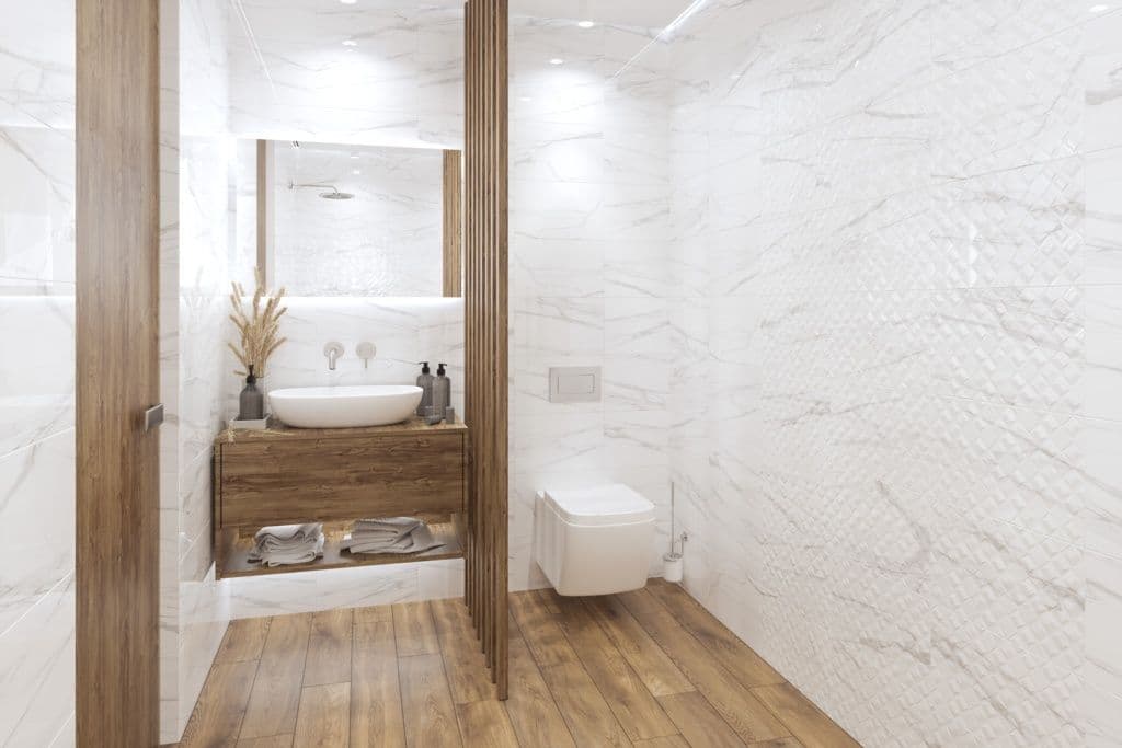 Golden Tile Elba Gloss Marble Effect Wall Tile - 1.60m2